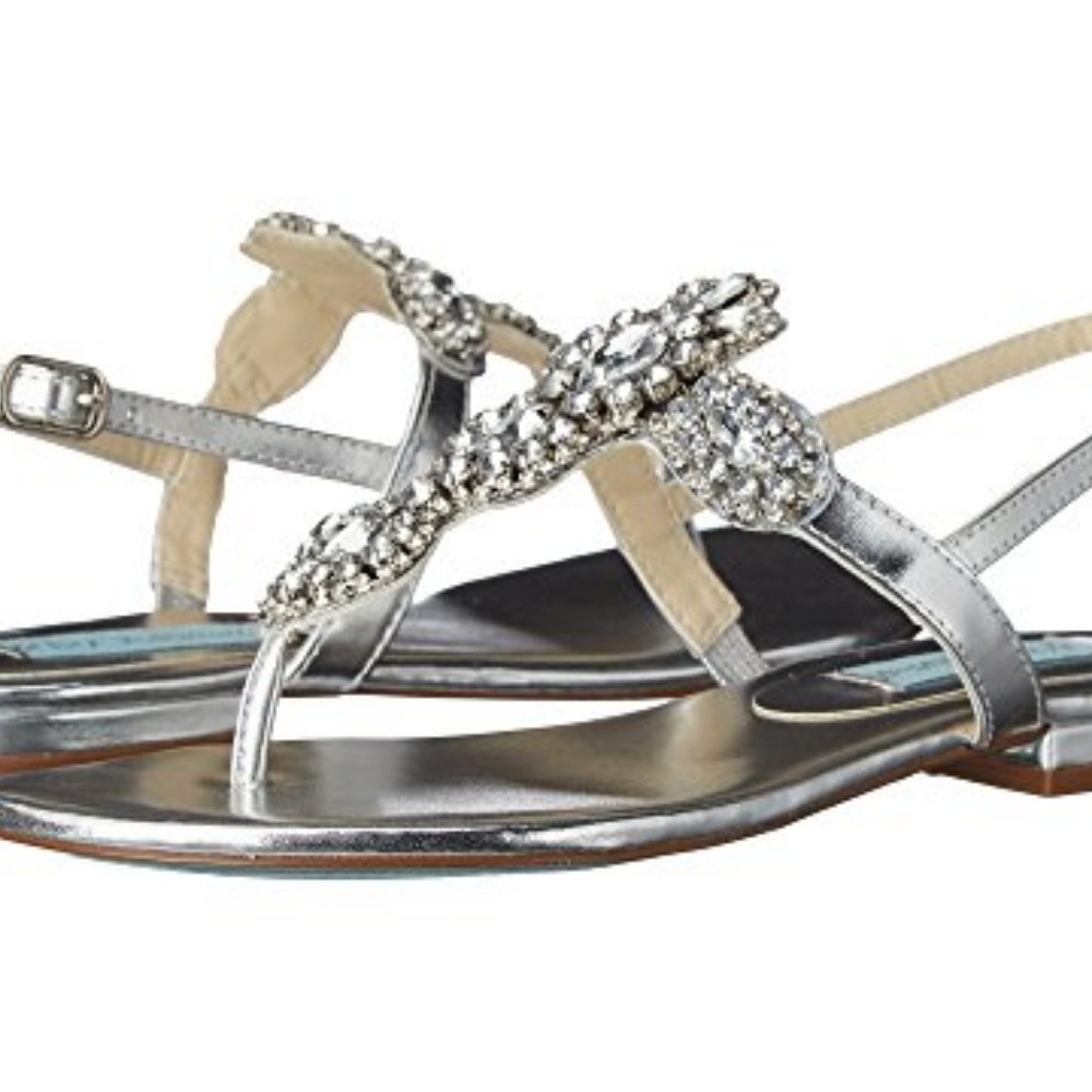 Blue by Betsey Johnson Gem Sandals